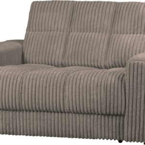 Lænestol WOOOD Second Date fløjl mudder lounge stol H78ÃB136ÃD101 cm